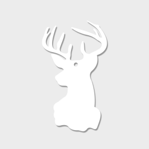 Sublimation Ornaments Blanks – DIY Elk Ornaments Crafts Gift Christmas Decorations Metal Blank
