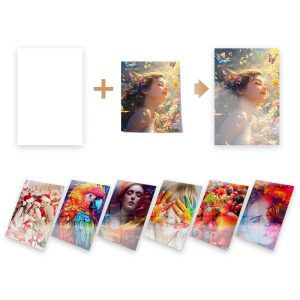 A3(297*420mm) Sublimation Aluminum Sheets 1.15mm Metal Photo Poster Panel Blanks 8PCS/Package