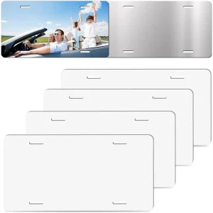 Sublimation blank license plate 0.65mm Single-sided sublimation